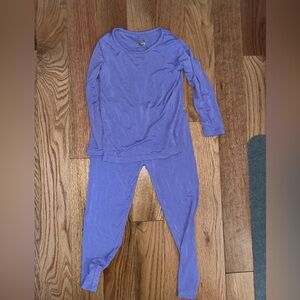 Cozy Purple Kids Pajama Set